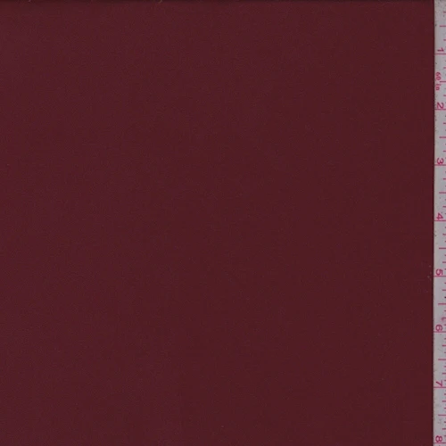 1 1/2 YD PC-Garnet Crepe Georgette Fabric