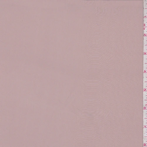 1 5/8 YD PC-Mauve Beige Silk Crepe de Chine Fabric