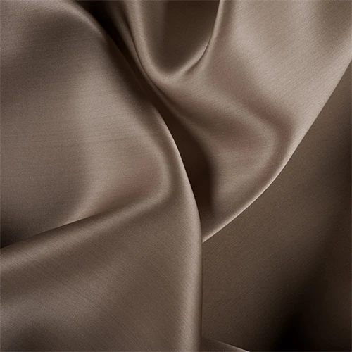 1 YD PC-Runway Silks Latte Silk Satin Organza Fabric - Reorderable
