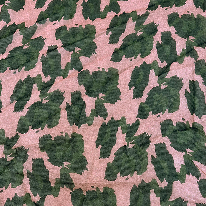 2 1/2 YD PC-Pink Multi Chiffon Print Fabric - Image 2