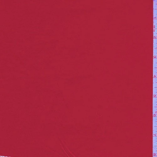 2 3/8 YD PC-Red Matte Satin Fabric