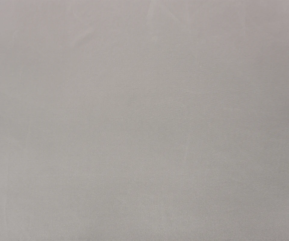 2 YD PC Gray Silk Solid Crepe De Chine Woven Fabric - Image 4