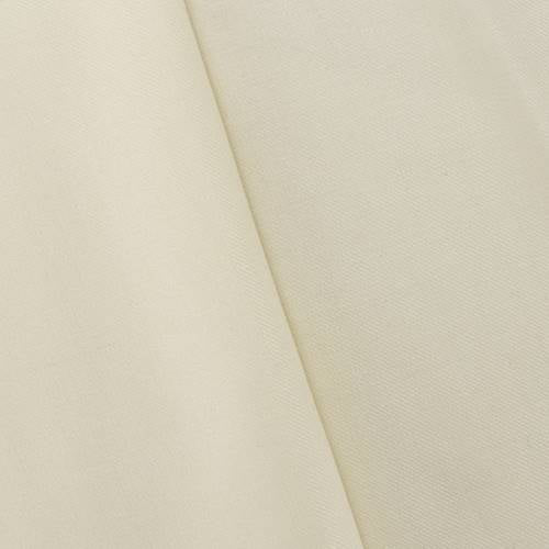 2 YD PC-Ivory Wool Blend Twill Shirting Fabric