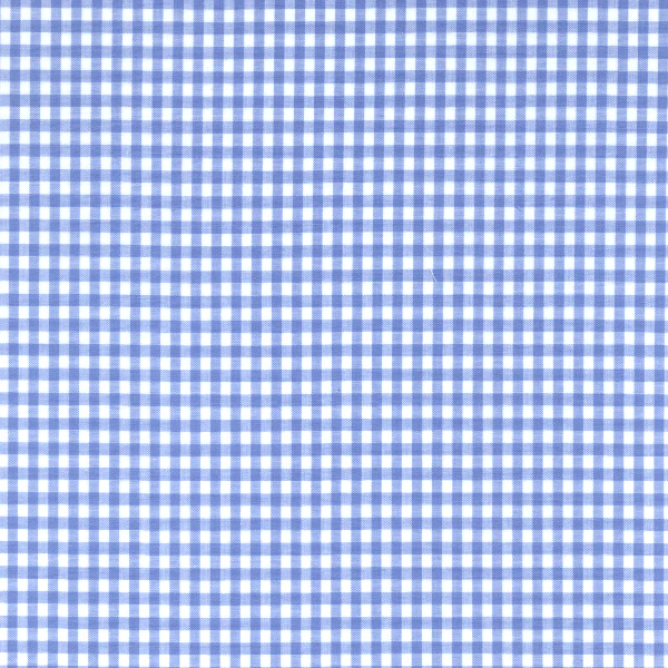 20 YD Bolt-Blue 1/8 Inch Gingham Fabric