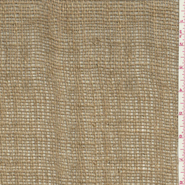 25 YD Bolt-Natural Jute Burlap Fabric