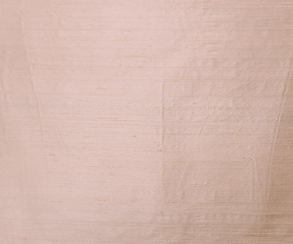 4 YD PC Light Pink Silk Slub Dupioni Woven Fabric - Image 4