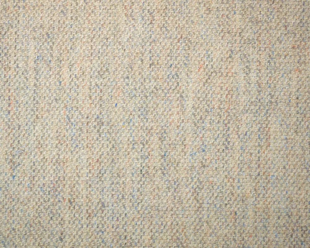 9 YD PC-Beige-Multi Wool Poly Texture Woven Jacketing Fabric - Image 4