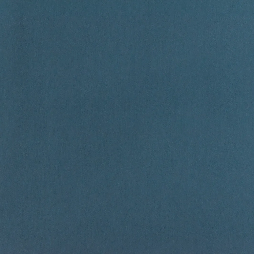 Antique Blue Solid Stretch Cotton Blend Broadcloth Woven Fabric - Image 4