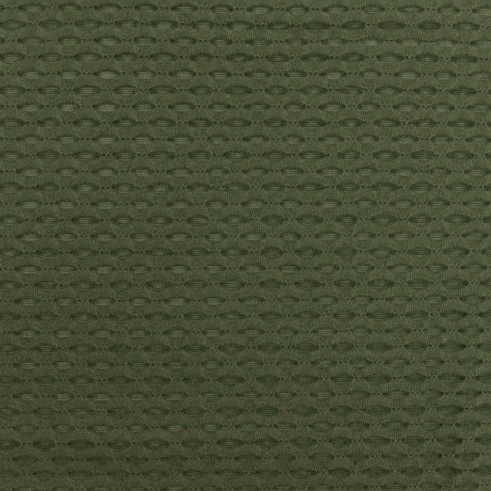 Army Green Famous Maker Stretch 3D Mesh Yoga Activewear Fabric