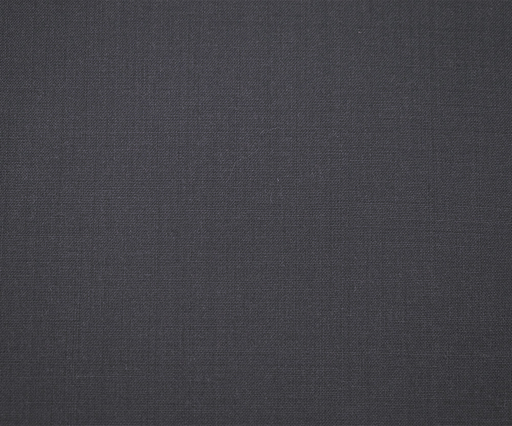 Ash Blue Tropical Wool-Polyester Solid Shirting Woven Fabric - Image 4