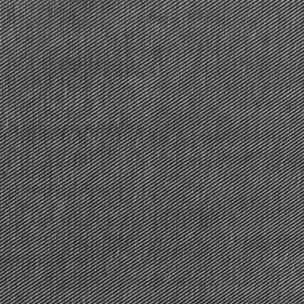 Ash Static Black-White Stretch Twill Denim Fabric - Image 4