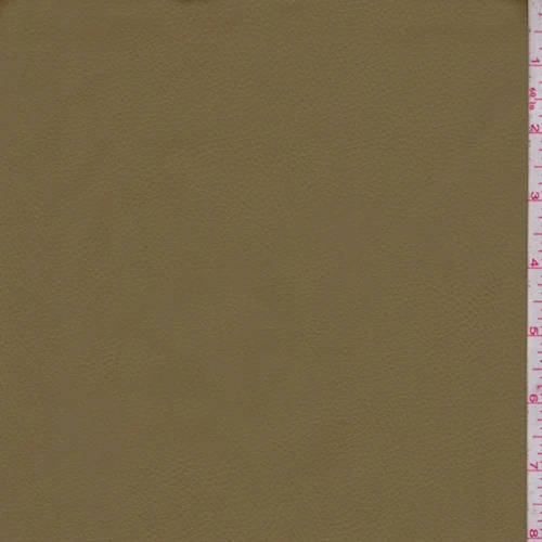 Avocado Green Faux Leather Fabric