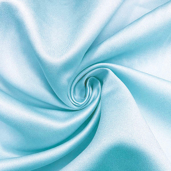 15 YD Bolt-Baby Blue Bridal Satin Fabric