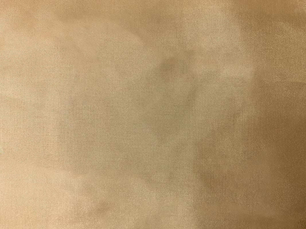 Beige Poly China Silk Solid Lining Woven Fabric - Image 3