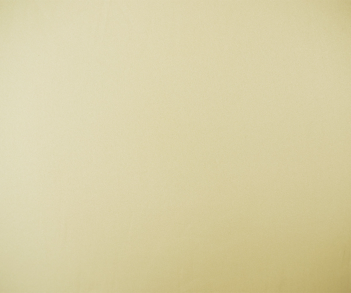 Beige Poly Stretch Spandex Lamour Solid Satin Woven Fabric - Image 4