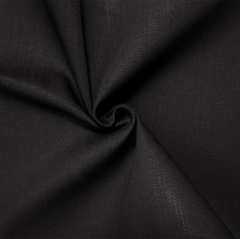 Black 11.75 oz Famous Denim Co. Cotton Blend Stretch Denim Fabric