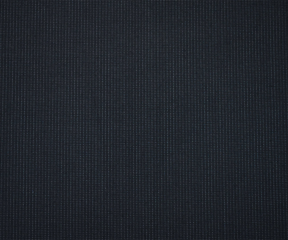 Black-Gray Wool Polyester Dobby Woven Suiting Fabric - Image 4
