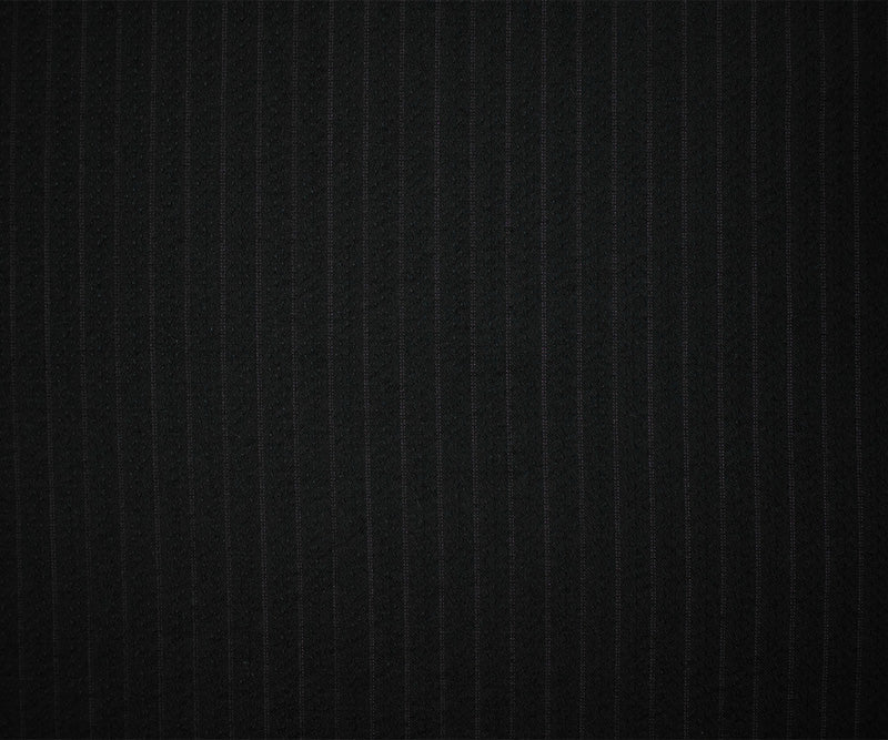Black-Red Wool Cotton Stripe Dobby Woven Fabric - Image 4