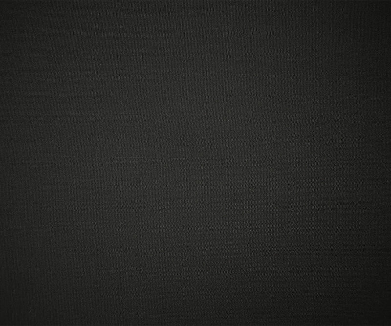 Black Tropical Wool Cotton Solid Woven Shirting Fabric - Image 4