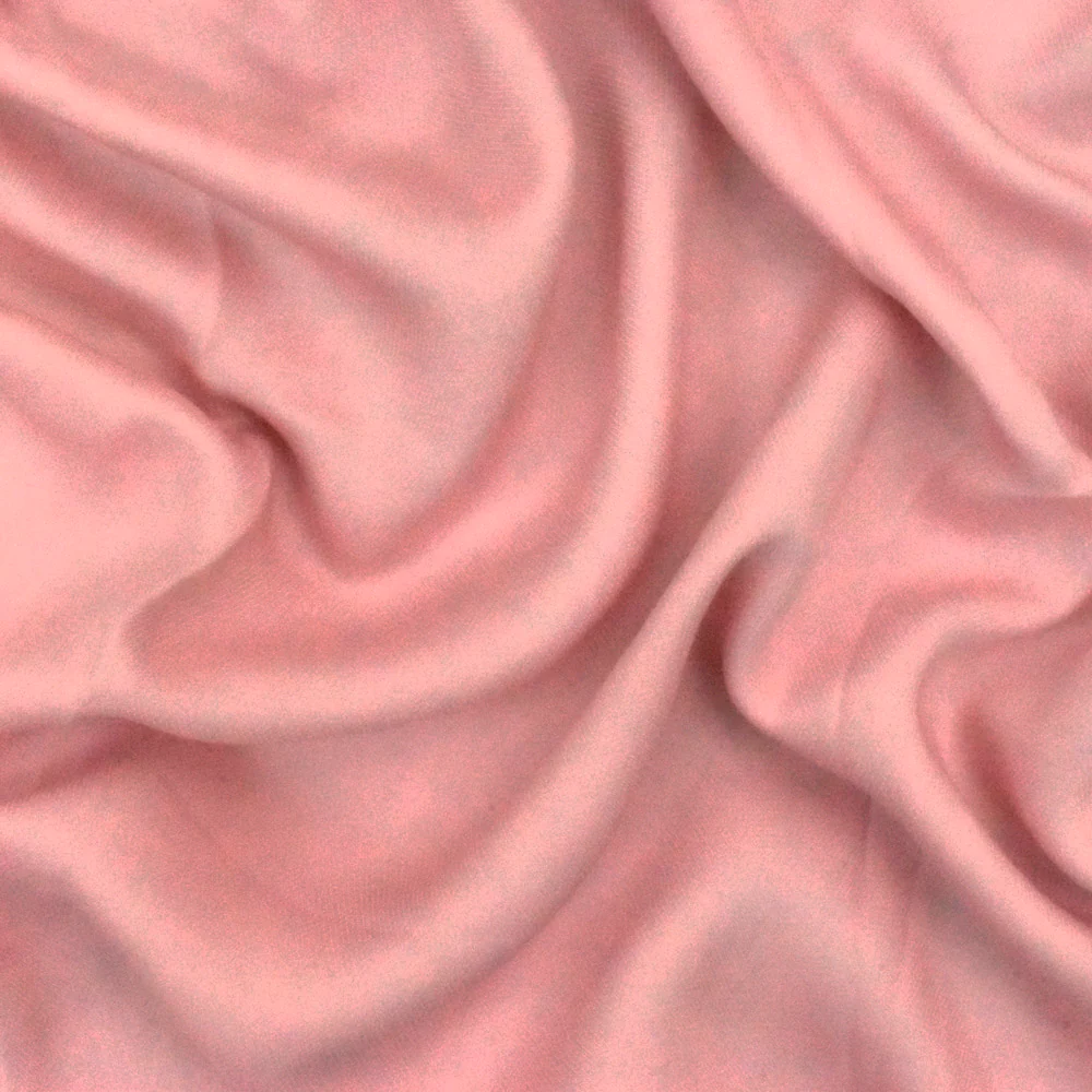 Blossom Pink Solid Modal-Cotton Dobby Woven Fabric - Image 3