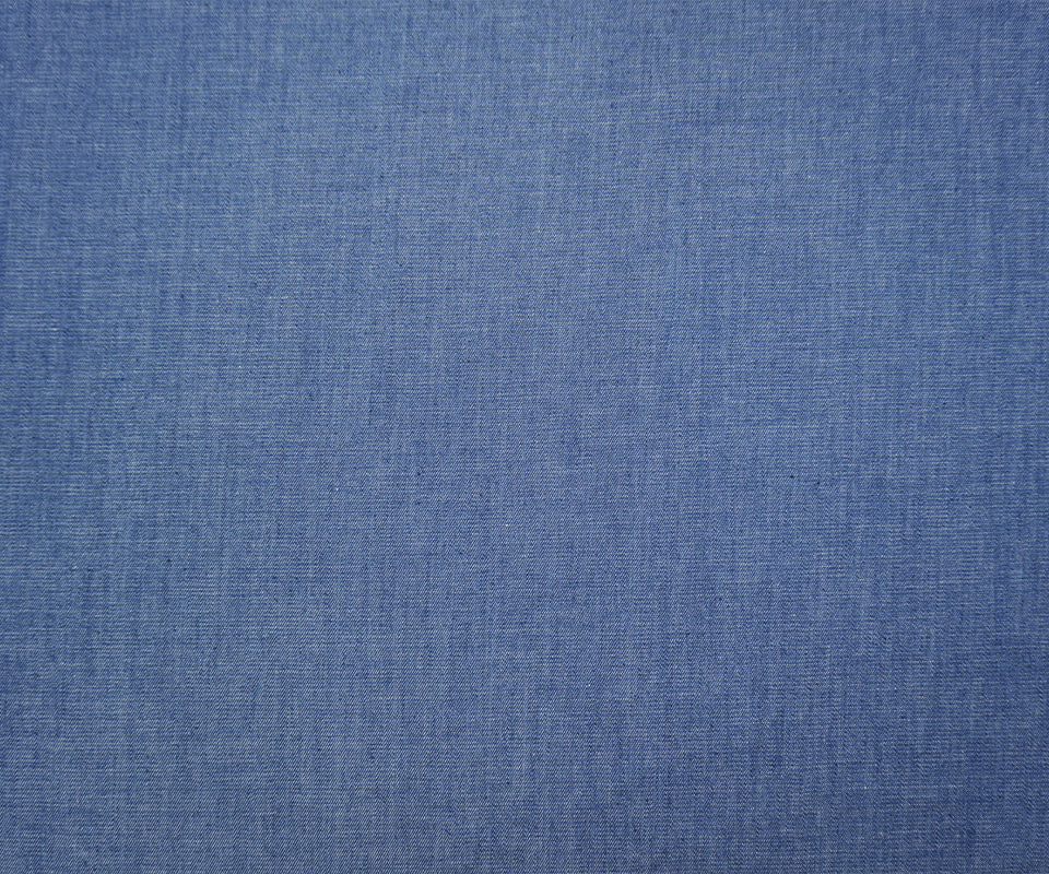 Blue 4.5 oz. Washed Cotton Twill Denim Reorderable Woven Fabric - Image 3