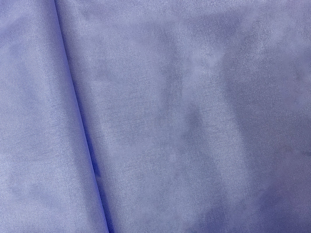 Blue Poly China Silk Solid Lining Woven Fabric - Image 2