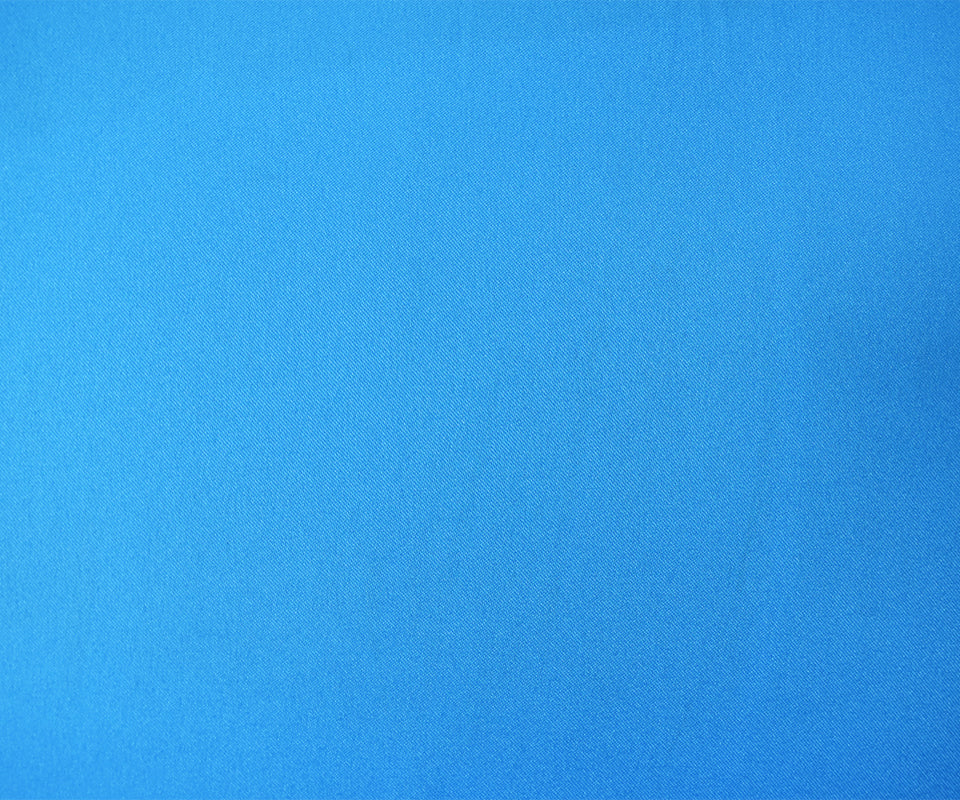 Blue Poly Spandex Stretch Solid Stretch Lamour Woven Fabric - Image 4