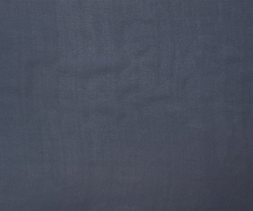 Blue Silk Solid Chiffon Woven Fabric - Image 4