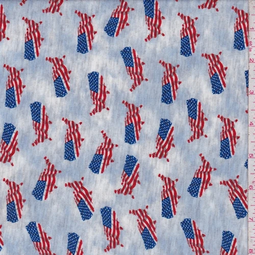 Blue Sky USA Brushed French Terry Knit Fabric
