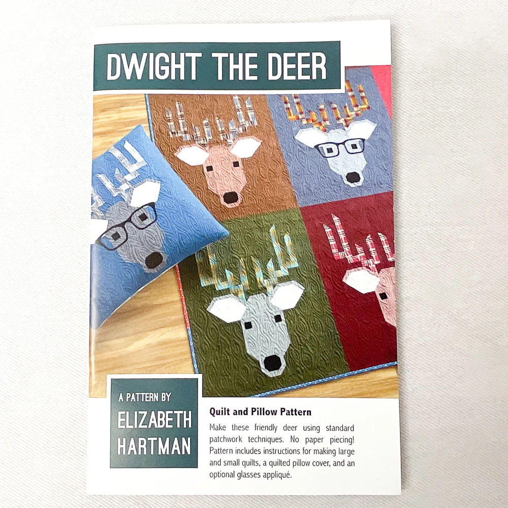 Boundless Dwight the Deer Quilt Kit by Elizabeth Hartman - includes fabric, pattern, and binding - Image 2