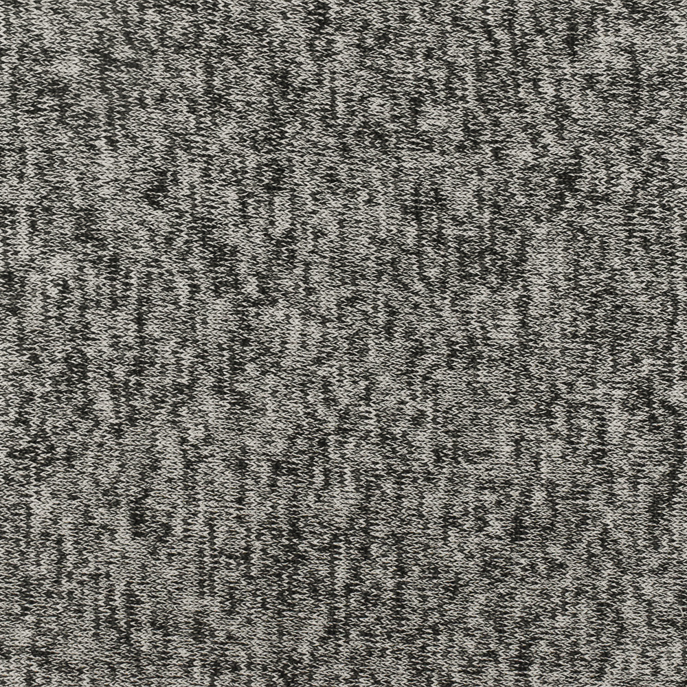 Bright White-Black-Gray Texture Stretch Jersey Knit Fabric