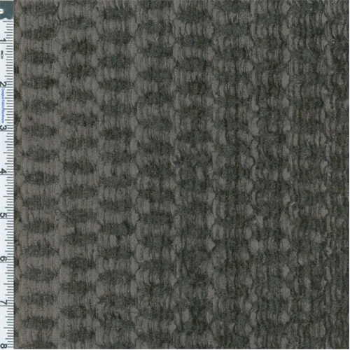 Brown Textured Chenille Home Decorating Fabric
