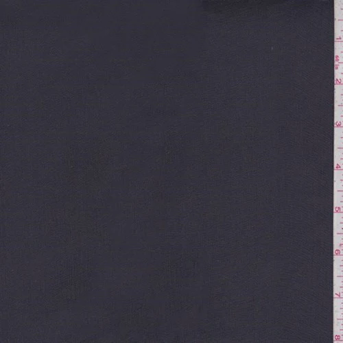 Charcoal Blue Silk Mesh Chiffon Fabric