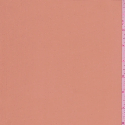 Coral Haze Silk Crepe Georgette Fabric