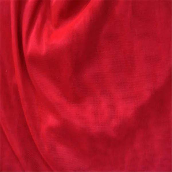 Crimson Stretch Mesh Bolt Fabric