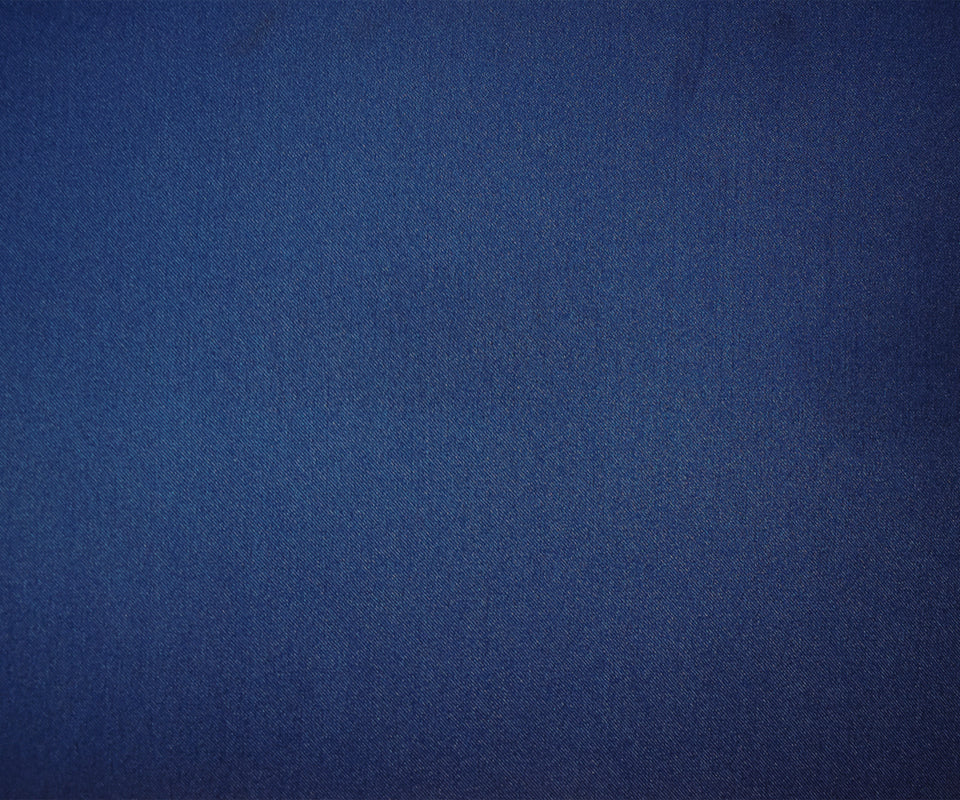 Dark Blue Poly Spandex Stretch Solid Stretch Lamour Woven Fabric - Image 4