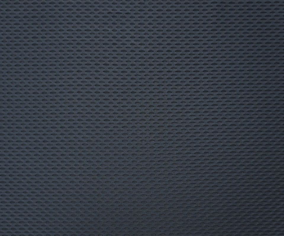 Deep Gray Famous Maker Nylon Spandex 3D Mesh Knit Yoga Fabric - Image 3