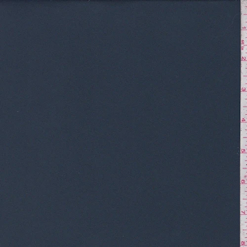 Deep Slate Blue Crepe Georgette Fabric
