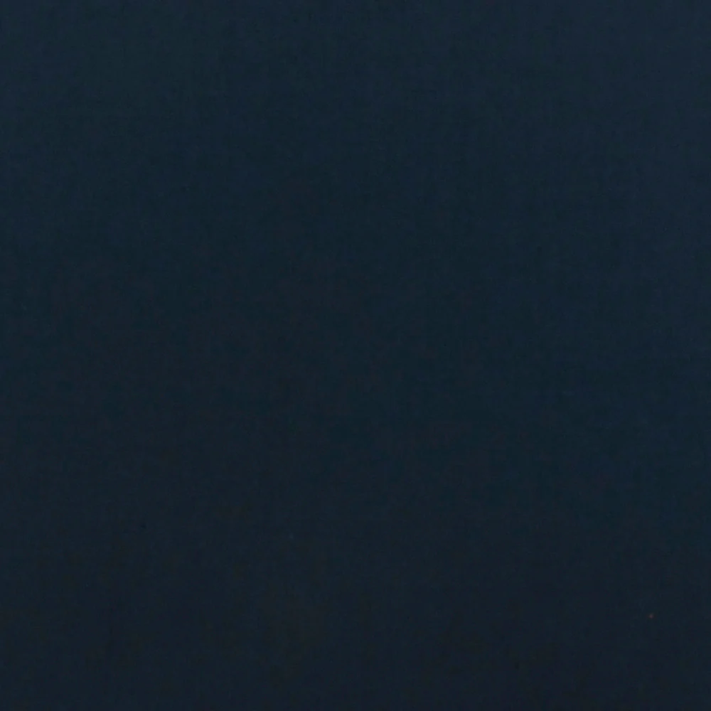Deepest Blue Solid Polyester-Cotton Poplin Woven Fabric - Image 2