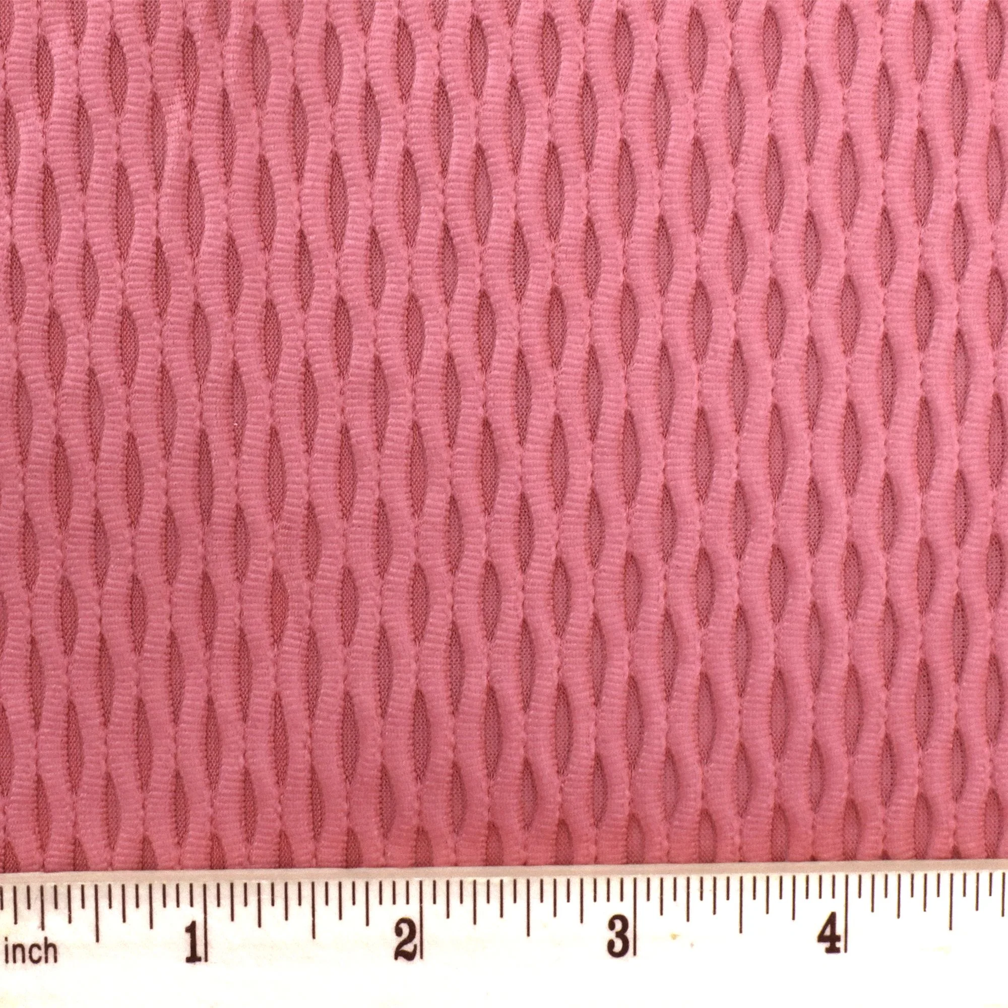 Doll Pink Famous Maker Stretch Mesh Yoga Activewear Fabric - Image 4