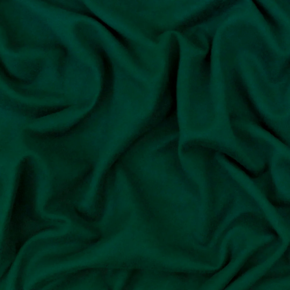 Fantasy Green Solid Double Brushed Stretch Jersey Knit Fabric - Image 3