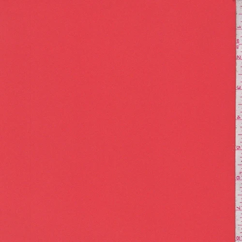 Fire Orange Crepe Georgette Fabric