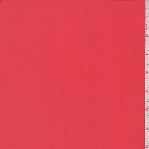 Fire Red Crepe Georgette Fabric