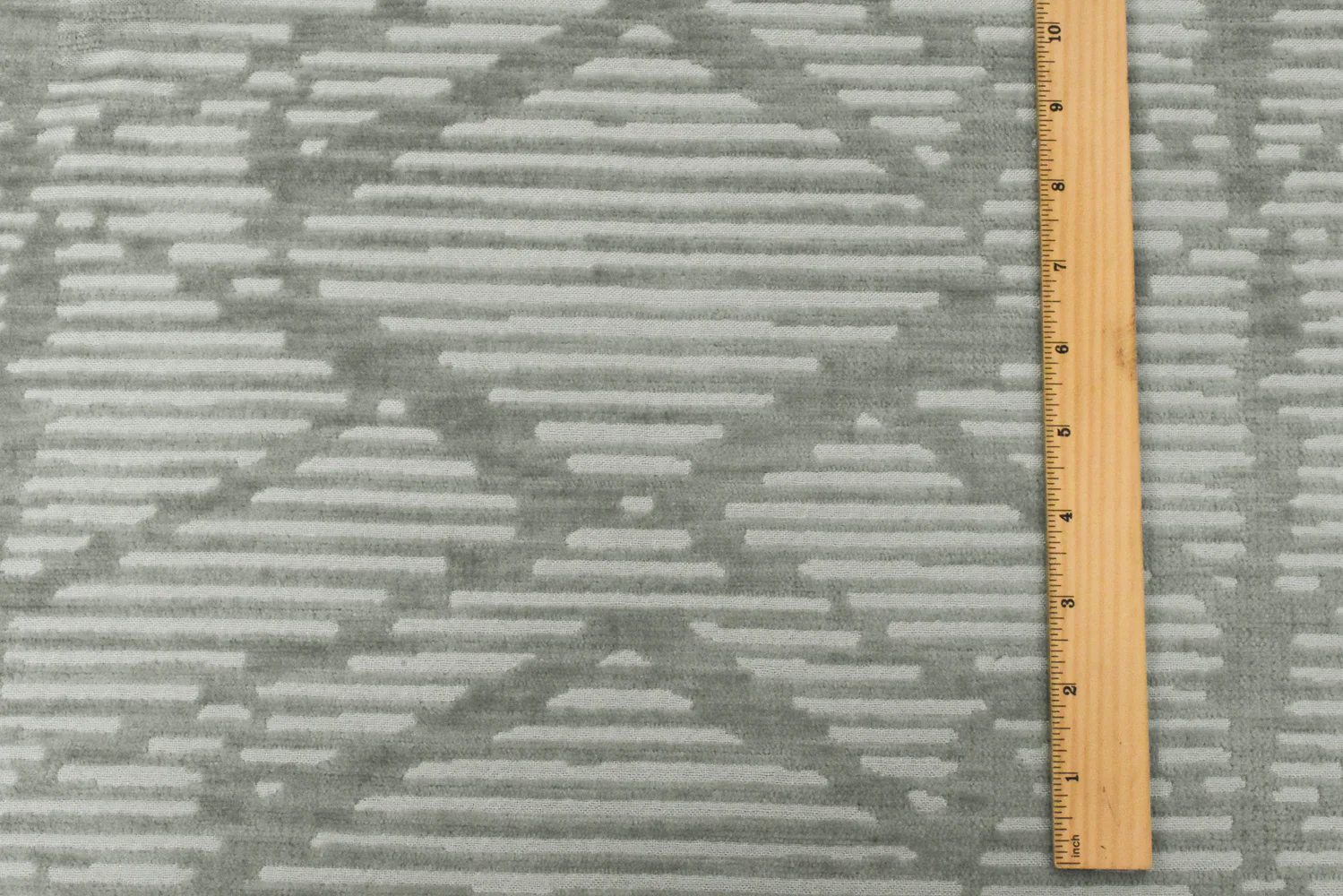 Gray Abstract Pattern Poly Acrylic Chenille Jacquard Decorating Fabric - Image 5