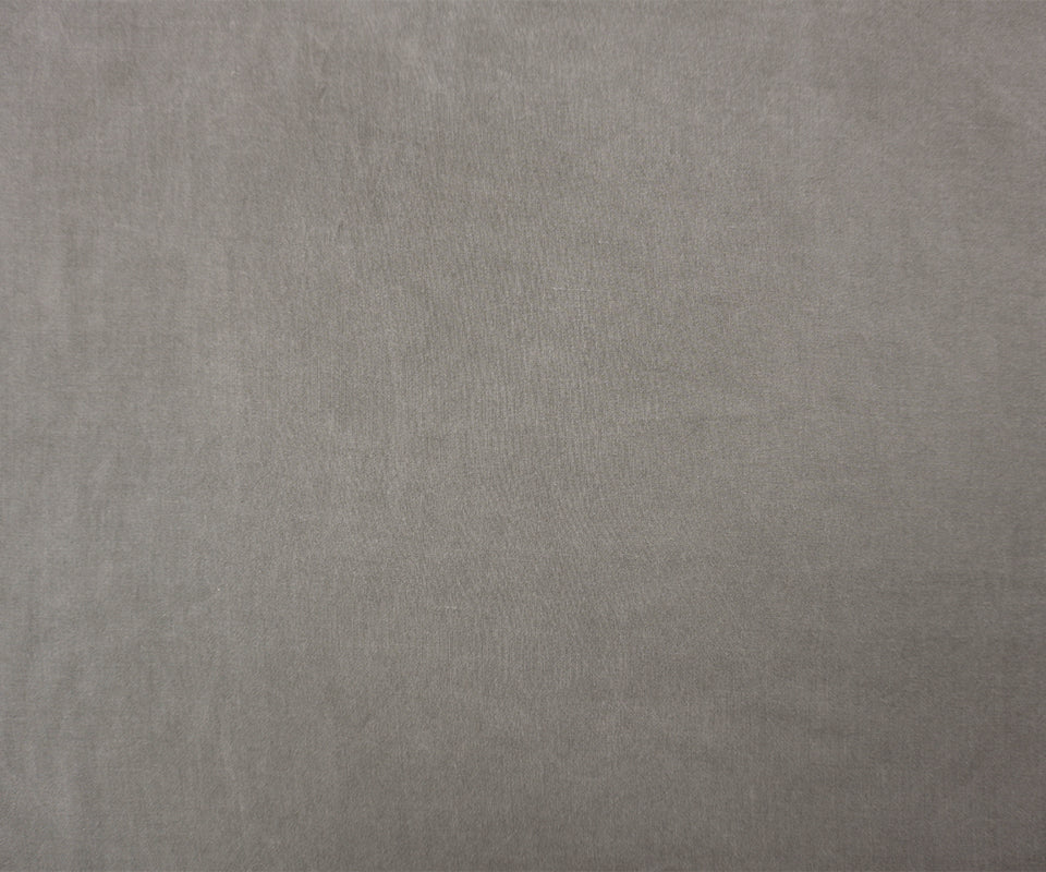 Gray Rayon Solid Challis Woven Fabric - Image 4