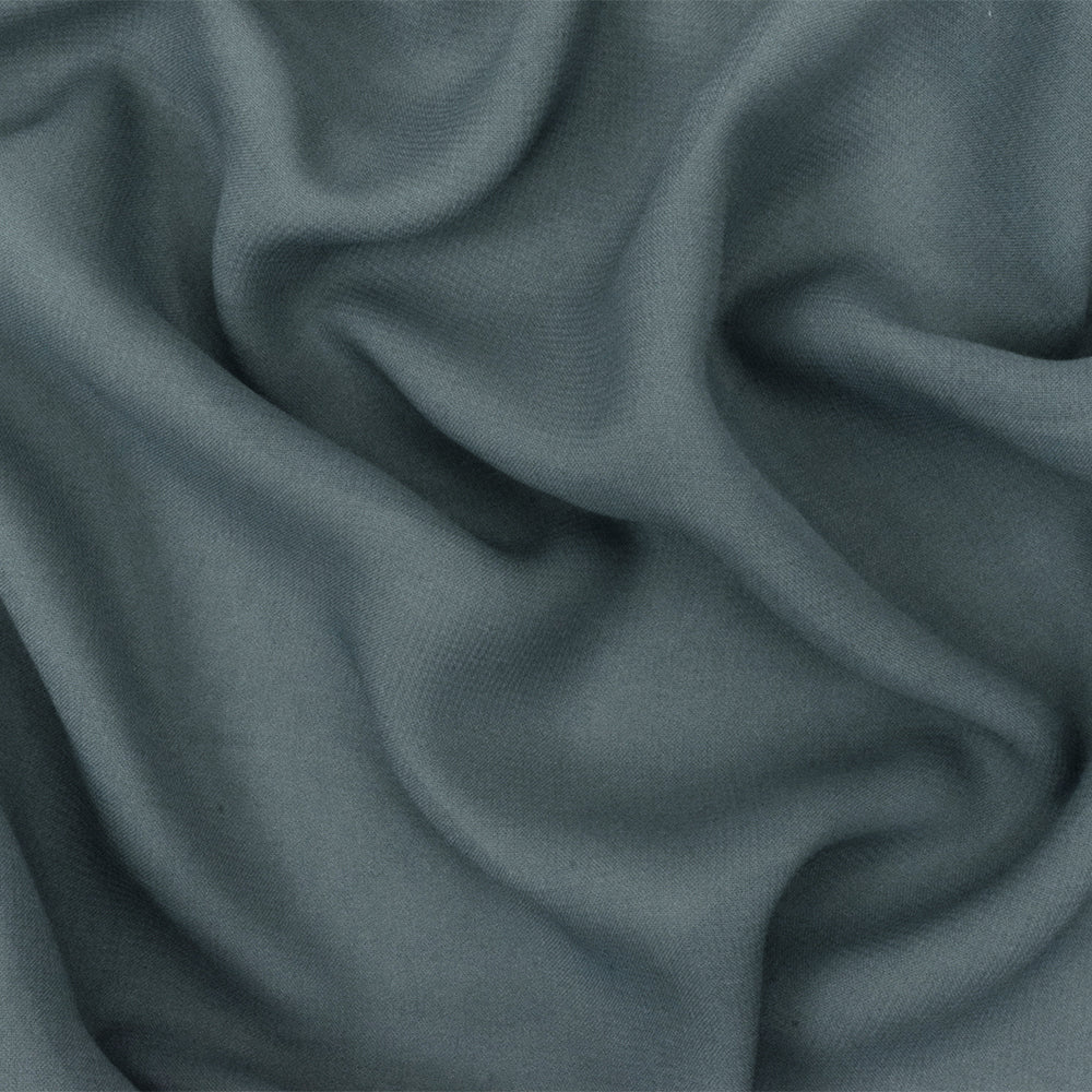 Gray Solid Polyester Chiffon Woven Fabric - Image 2