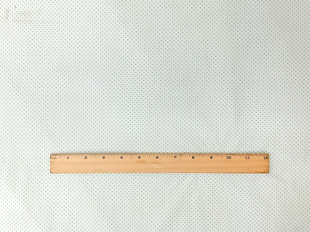 Green Cotton Dot Poplin Woven Fabric - Image 4
