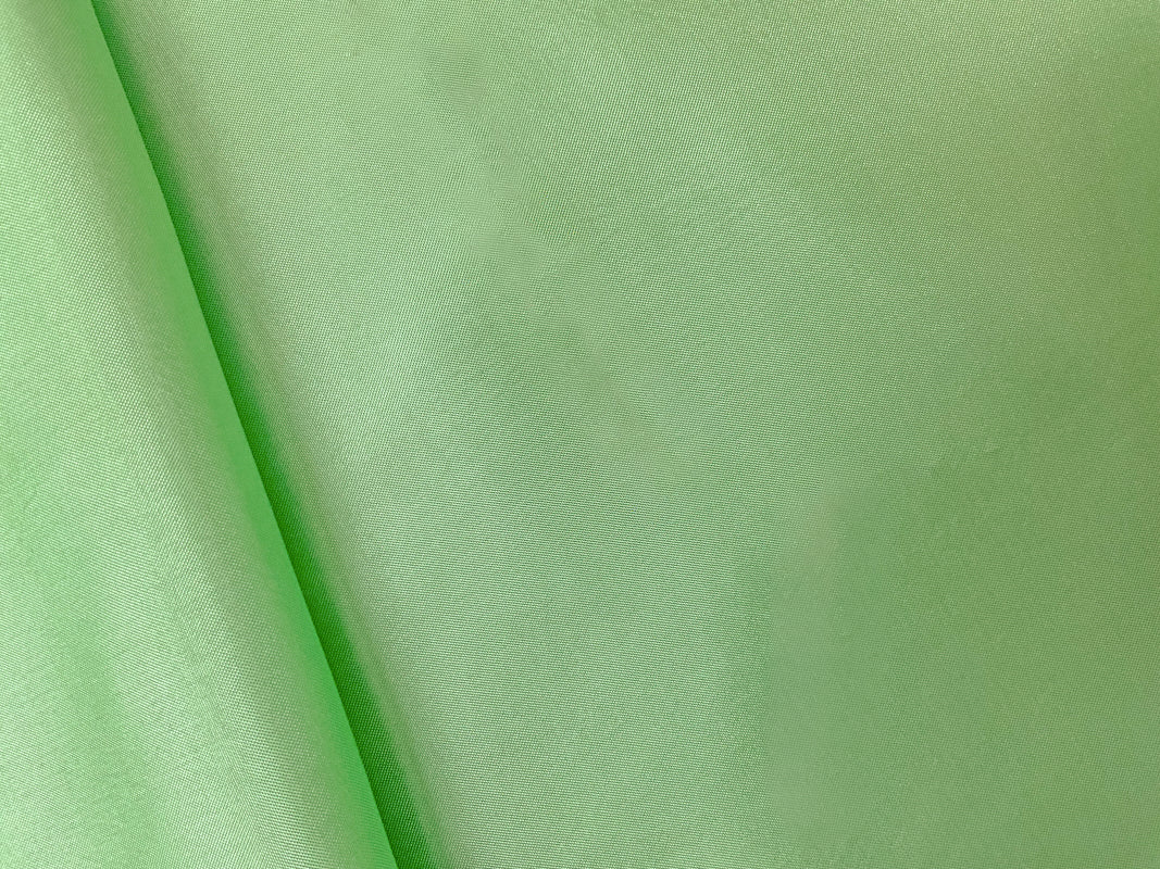 Green Poly China Silk Solid Lining Woven Fabric - Image 2