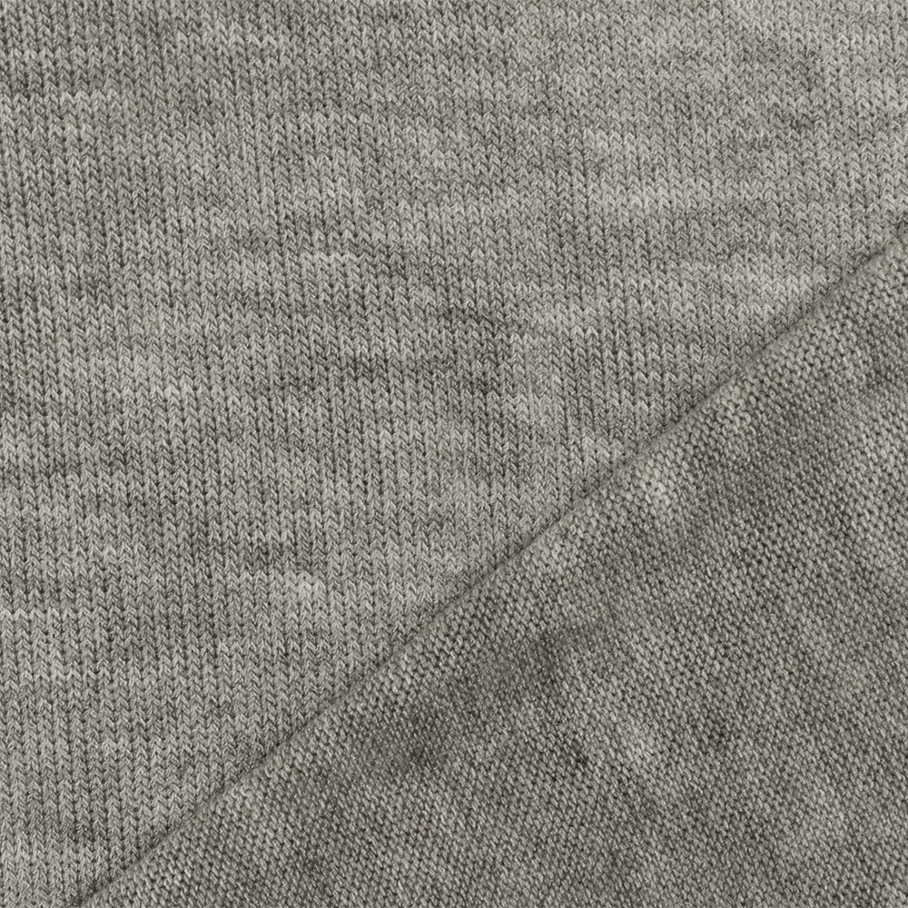 Heather Cloudy Gray Stretch Rayon Jersey Knit Fabric - Image 2
