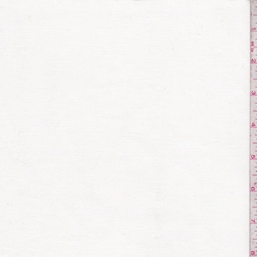 Ivory Woven Cotton Fabric